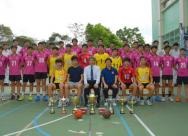 青松中學手球校隊實力不俗，是學界手球比賽的爭標分子。